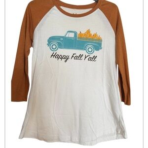 Natural Reflections Raglan Sleeve Fall Shirt